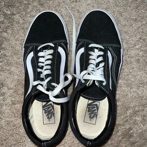 Black and White Low Vans